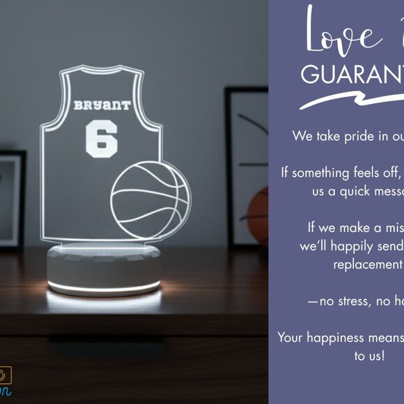 Personalized Basketball T-Shirt for Sports Fans - Picture 6 of 8